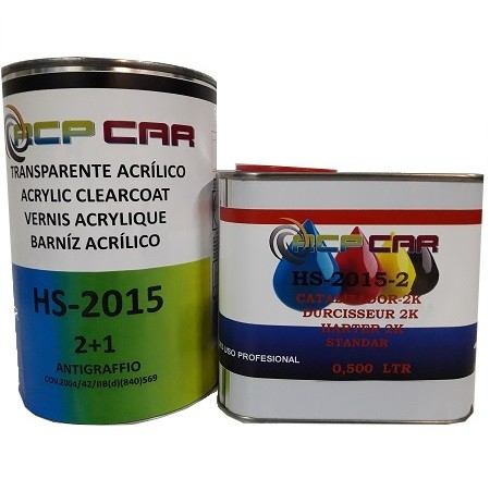 Representación Cartas credenciales Interconectar KIT BARNIZ BICAPA HS-2015:Laca Transparente para Coches - Rcp Car