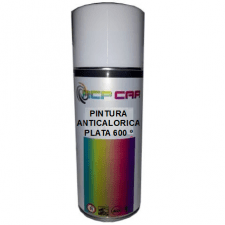 SPRAY PINTURA ANTICALORICA  600 º Grados : PLATA