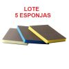 ESPONJA LIJA CARROCERO DOBLE CARA (5 UNIDADES)